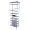 Household Simple Assembly 10 Tiers Non-woven Fabric Shoe Rack