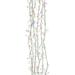 Kurt S. Adler 54873 - 9.8' 300 Light Silver Wire Multicolor Twinkle Cluster Lights