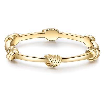 Glanzstücke München Ring Sterling Silber in Gelbgold 48 Damen Image