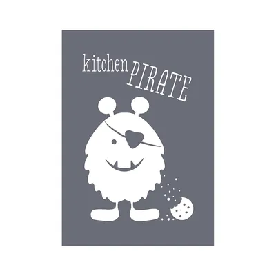 Rayher Siebdruck-Schablone Kitchen Pirate