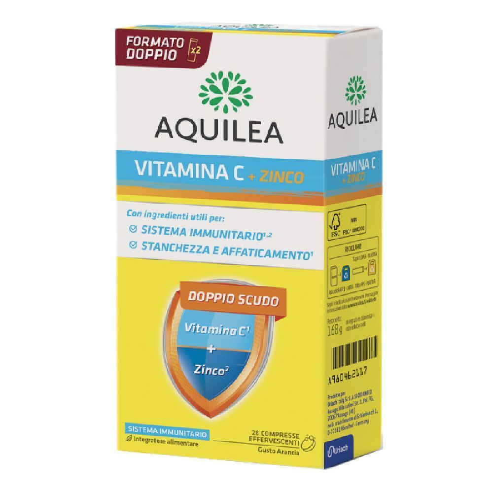 AQUILEA Vitamina C 84 g Compresse effervescenti