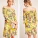 Anthropologie Dresses | Farm Rio Bria Smocked Mini Dress Nwt | Color: Yellow | Size: Sp