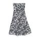 J. Crew Dresses | J.Crew Strapless Floral Dress In Blue And | Color: Blue/White | Size: 4