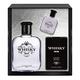 EVAFLORPARIS WHISKY BLACK Gift Box Eau de Toilette 100 ml + Miniature 7.5 ml + Travel Perfume 20 ml Set Perfume Spray Men Perfume, 520 g