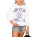 Women's White American University Eagles Seal of Approval Perfect Pullover Sweatshirt