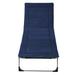 JTANGL Sleeping Bed Cots, Guest Bed, Bed Frame w/ Cotton Pad, Camping Cot Bed, Office Nap Cot in Blue | 13 H x 23.6 W x 71 D in | Wayfair