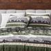 Premium Mountain Scape & Plaid Microfiber Quilt Set With Shams