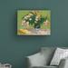 Winston Porter Oleanders 1888 by Vincent Van Gogh - Wrapped Canvas Graphic Art Canvas, Wood in Brown/Green | 14 H x 19 W x 2 D in | Wayfair