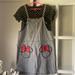 Disney Matching Sets | Girls Short Sleeve Minnie Mouse Jumper Size: 7/8 | Color: Gray | Size: 7/8