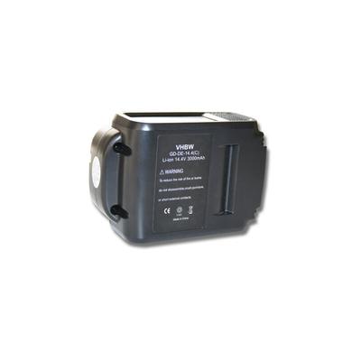 Vhbw - Akku kompatibel mit Dewalt DCB143, DCD720N, DCB090, DCD720, DCB145, DCD730, DCD720C1 Image