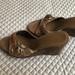 Coach Shoes | Coach Merridith Logo Wedges - Size 10 | Color: Brown/Tan | Size: 10