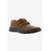 Men's MANSFIELD II Velcro® Strap Shoes by Drew in Brown Calf (Size 16 EEEE)