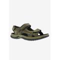 Men's Warren Sandals by Drew in Olive Combo (Size 10 EEEE)