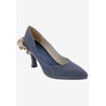 Wide Width Women's Clarise Pump by Bellini in Navy (Size 7 1/2 W)