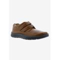 Men's MANSFIELD II Velcro® Strap Shoes by Drew in Brown Calf (Size 10 1/2 D)