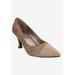 Wide Width Women's Zesty Cord Pump by Bellini in Tan Corduroy (Size 10 W)