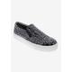 Women's Accent Slip On Sneaker by Bellini in Black Sparkle (Size 10 M)