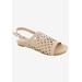 Women's Newable Sandal by Bellini in Gold Woven (Size 9 M)