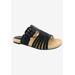 Women's Nikole Slide Sandal by Bellini in Black Faux Nubuck (Size 8 M)