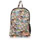 Nickelodeon Rugrats Reptar Classic Backpack - Light Blue Rugrats Reptar, Tommy, Chickie, Angelica and Susie Allover Knapsack