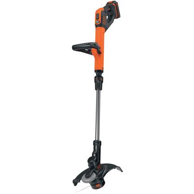 Black+decker Gartenmaschinen - Akku-Rasentrimmer 18V, Schnittbreite 28 cm, 1x 2,0 Ah Li-Ionen-Akku,