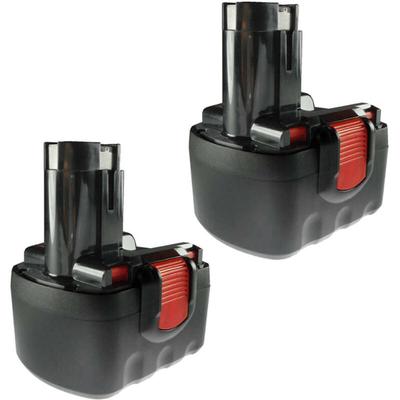 2x Trade-shop Ni-MH Akku 12V 3000mAh ersetzt Bosch 2 607 335 555, 2 607 335 675, 2 607 335 676, 2 Image