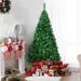 Costway 5Ft/6Ft/7Ft/8Ft Artificial PVC Christmas Tree W/Stand Holiday
