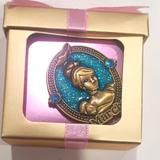 Disney Other | Disney Cinderella Birthday Month Pin | Color: Brown/Tan | Size: Os