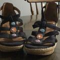 Jessica Simpson Shoes | Girl’s Espadrille Cork Sandals By Jessica Simpson | Color: Black | Size: 2bb