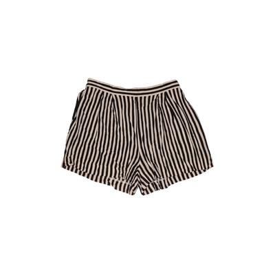 H&M Shorts: Black Print Bottoms ...