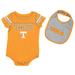 Newborn & Infant Colosseum Tennessee Orange/Gray Volunteers Chocolate Bodysuit Bib Set