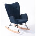 MEUBLES COSY Fauteuil à Bascule Chaise Loisir et Repos style Rocking chair - Style Scandinave