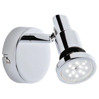 Brilo - led Badleuchte Wandspot GU10 IP44 Strahler dreh- & schwenkbar 4W ner Image