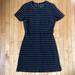 Madewell Dresses | Madewell Striped Knit Dress | Color: Black/White | Size: 6