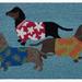 "Liora Manne Frontporch Tropical Hounds Indoor/Outdoor Rug Multi 24""x36"" - Trans Ocean Import Co FTP23158344"