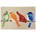 "Liora Manne Frontporch Birds Indoor/Outdoor Rug Neutral 24""x36"" - Trans Ocean Import Co FTP23445712"
