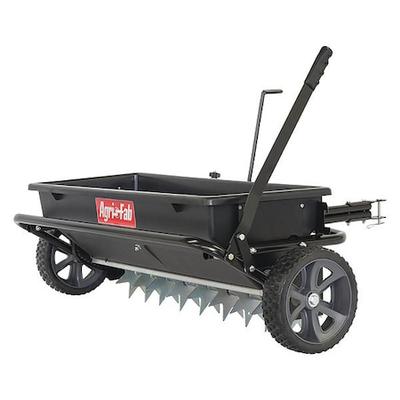 AGRI-FAB 45-0543 100 lbs Cap Regulated Drop Spreader For Garden & Lawn Mowers,