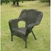 Lark Manor™ Arved Patio Chair Wicker/Rattan in Gray | 35 H x 28 W x 30 D in | Wayfair LRKM3323 41885909