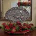 The Holiday Aisle® Santa In Sleigh Décor Silver Plate Resin | 18.5 H x 3.75 W x 5 D in | Wayfair D408FD68C11D488380391CC38C51EE3D