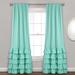 Lush Decor Allison Ruffle Window Curtain Panel Pair