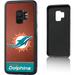 Miami Dolphins Galaxy Bump Case with Football Design