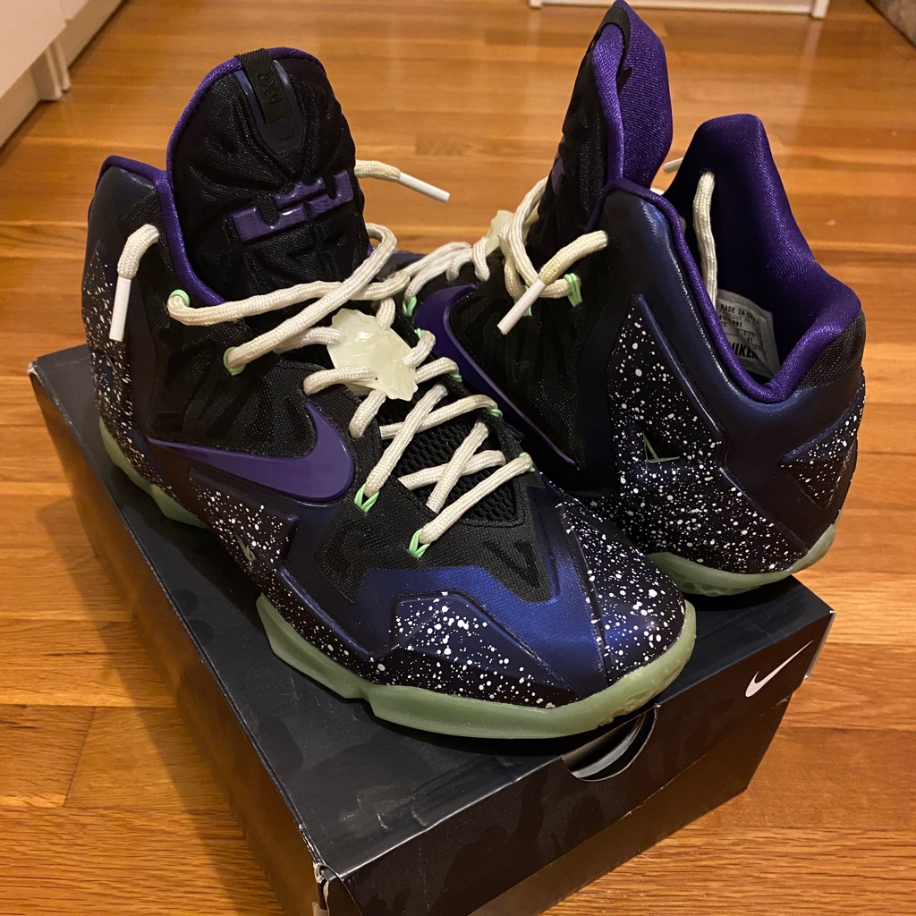 Nike Shoes | Lebron 11 Nike Id | Color: Black/Purple | Size: 8
