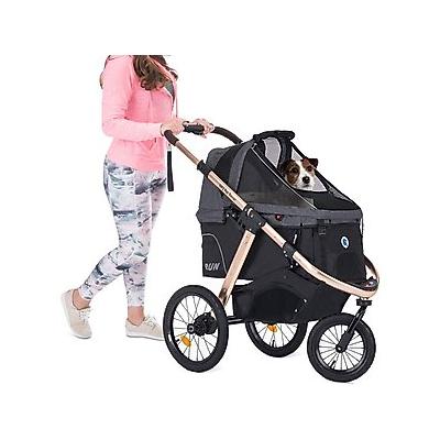 HPZ Pet Rover Run Performance Jogging Dog & Cat Stroller, Black