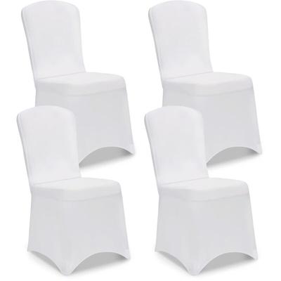 Detex® Stuhlhussen 4er Pack Stretch Stuhlbezüge Stuhl Hussen Bezug Überwurf Set Hochzeit Party