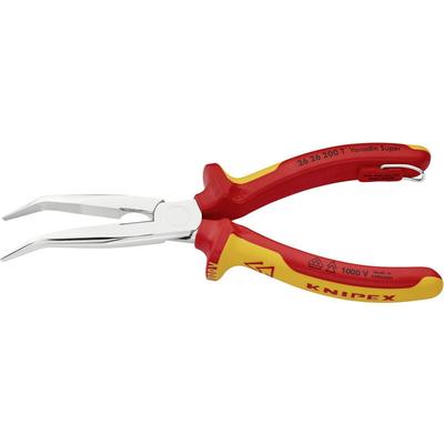 Knipex - 26 26 200 t Flachrundzange 40° gebogen 200 mm