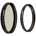 Amazon Basics Zirkularer Polarisationsfilter - 62mm & UV-Sperrfilter - 52mm