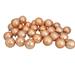 60ct Shatterproof Almond Shiny and Matte Christmas Ball Ornaments 2.5"