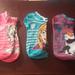 Disney Accessories | 3 Pr Disney Frozen Girls 9-11 Ankle Socks New | Color: Blue/Pink | Size: Osg