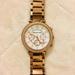 Michael Kors Accessories | Michael Kors Rose Gold Parker Chronograph Watch | Color: Gold | Size: Os