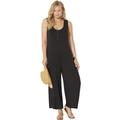 Plus Size Women's Isla Jumpsuit by Swimsuits For All in Black (Size 18/20)